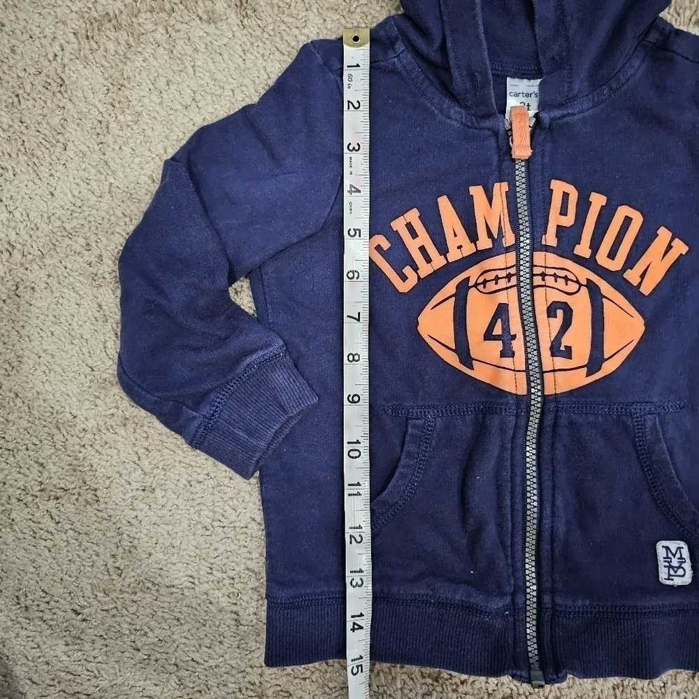 CARTER'S Toddler's Zip Up Hoodie
